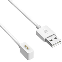 Магнітний USB кабель Primo зарядний пристрій док-станція для Xiaomi Smart Band 9 White - мініатюра 2