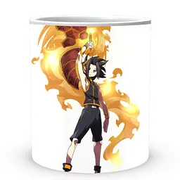 Кухоль GeekLand Shaman King Шаман Кінг Йо SK 02.16 330 мл білий - мініатюра 2