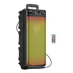Портативна акустика Hoco BS52 Billowing outdoor BT speaker караоке з мікрофоном - мініатюра 5