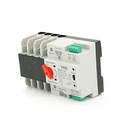 Автомат введення резерву (АВР) чотириполюсний YRQ2PC-125, 400V/125A на DIN-рейку для генераторів - мініатюра 2