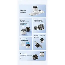 Акустична система Vention Koobu K11 Magnetic Stand Wireless Black (NDBB0) - мініатюра 3