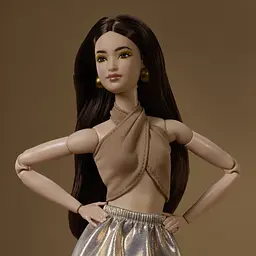 Лялька Barbie Mattel Basics №6 брюнетка (JJX25) - мініатюра 5