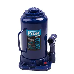 Домкрат гідравлічний телескоп Vitol 20 т T92004 (DB-20002) - мініатюра 2