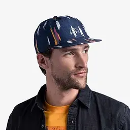 Кепка Buff Pack Baseball Cap, Elat Navy Темно-синій - мініатюра 2