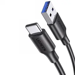 Кабель UGREEN US570 USB-A - USB-C USB 3.2 Gen 2 3 А 0,25 м чорний (25187)