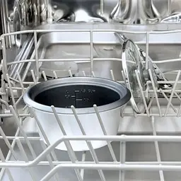 Рисоварка Russell Hobbs 200Вт, чаша 0.7л, механічне керування, знімна кришка, чорно-біла - мініатюра 6
