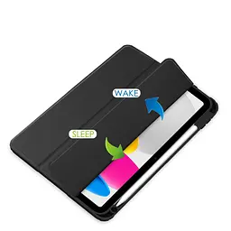 Чохол-книжка BeCover Soft Edge TPU з кріпленням Apple Pencil для Apple iPad Air (4/5) 2020/2022 10.9" Black (711696) - мініатюра 4