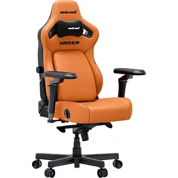 Крісло геймерське Anda Seat Kaiser 4 V2 Size XL до 180 кг ігрове Orange PVC (AD12YDDC-XLL-20-O-PV/C-03)