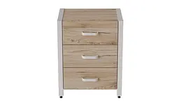 Тумба універсальна Ferrum-decor Вів'єн 3 50x41x40 білий ДСП Дуб Сан-Марино 16мм (FRD-104192) - мініатюра 7
