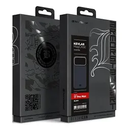 Чохол до мобільного телефона Armorstandart BlackIcon Aramid Plain MagCase Apple iPhone 17 Pro Max Black (ARM90161) - мініатюра 2