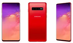 Смартфон Samsung Galaxy S10+ 12/1TB Cardinal Red (SM-G9750) [2 sim, NFC, Snapdragon] - мініатюра 3
