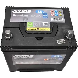 Акумулятор автомобільний EXIDE PREMIUM 65A (EA654) - мініатюра 4