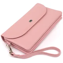 Жіночий шкіряний гаманець-клатч ST Leather 19х9,5х2,5 см acs0015824 - мініатюра 5