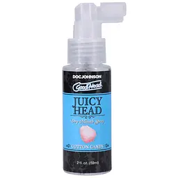 Зволожуючий оральний спрей Doc Johnson GoodHead Juicy Head Dry Mouth Spray, Цукрова вата