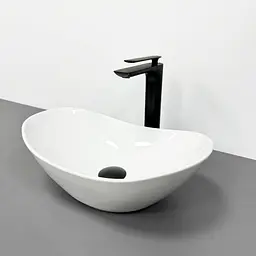 Умивальник VBI Turin S white накладний VBI-011501, Білий - мініатюра 3