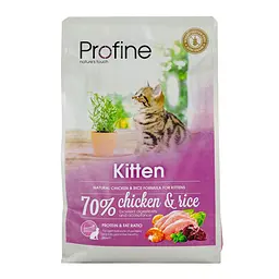 Сухий корм Profine Kitten для кошенят, з куркою та рисом, 2 кг - мініатюра 3
