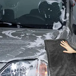 Рушник для сушіння авто Мікрофібра 60х90 мм 1200g/m2 JYM - мініатюра 3