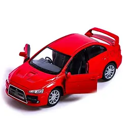 Автомодель легкова Mitsubishi Lancer Evolution X 1:36, 5 Kt5329W Червоний