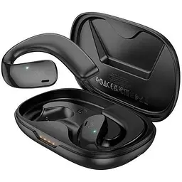 Навушники Hoco EQ4 Graceful TWS headset | BT5.3, 500mAh, 12h | black