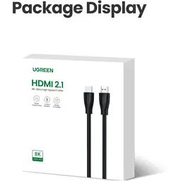Кабель мультимедійний HDMI M to HDMI M 3.0m V2.1 Ugreen (80404) - мініатюра 5