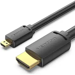 Кабель Vention HDMI-microHDMI 1 м (AGIBF) - мініатюра 1