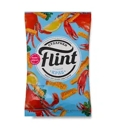 Сухарики Flint пшенично-житні Краб 60 г