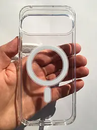 Прозорий протиударний чохол для Google Pixel 9 Pro XL Ultra Hybrid MagSafe Прозорий - мініатюра 2