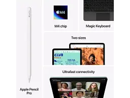 Планшет Apple iPad Air 11 2026 Wi-Fi + Cellular 128GB Starlight (MH7A4) - мініатюра 6
