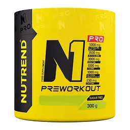 Передтренувальний комплекс N1 PRO, 300 г Зелений лимонад Nutrend fit0024650