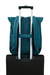 American Tourister Жіночий рюкзак для ноутбука 15.6", American Tourister, Urban Groove backpack UG25, поліестер, 20.5л, аквамарін - мініатюра 8