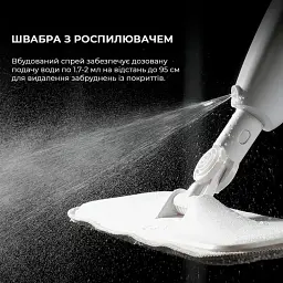 Швабра Xiaomi DEERMA Water Spray Mop (TB500) - мініатюра 3