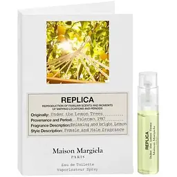 Туалетна вода пробник Maison Margiela Replica Under The Lemon Trees 1.2 мл