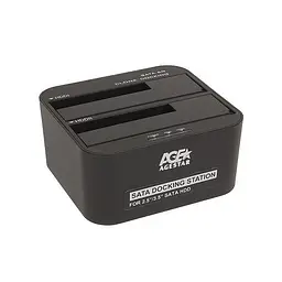 Внешний карман 2.5/3.5 SATA HDD/SDD USB3.0 Agestar 3UBT6-6G Black