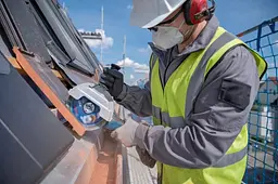Шліфмашина кутова акумуляторна Professional GWS 182P 125мм 18В Bosch teh0025420 - мініатюра 7