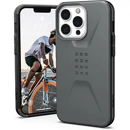 Оригінальний протиударний чохол UAG Civilian для iPhone 13 Pro (6.1") Grey 11315D113333