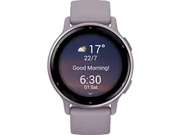 Смарт-годинник Garmin vivoactive 5 Metallic Orchid Aluminum Bezel with Orchid Case and Silicone (010-02862-13/53) - мініатюра 3