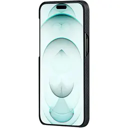 Чохол Pitaka MagEZ Case 4 600D Twill для Apple iPhone 15 Pro Max Black/Grey [KI1501PMA] [95016] - мініатюра 3