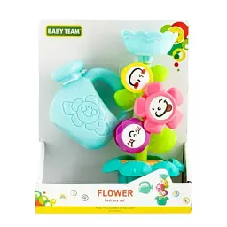 Набір іграшок для ванни Квіточка Baby Team 9037 Різнокольоровий shop (4824428090377)