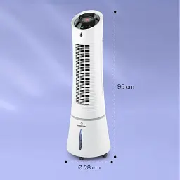 Вентилятор охолоджувач вежа 4в1 Klarstein Skyscraper Ice Smart (10040206) Wifi - мініатюра 7