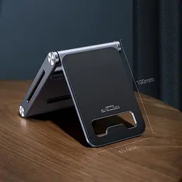 Підставка-трансформер алюмінієвий складний для смартфона UGREEN LP263 Сіра - мініатюра 5