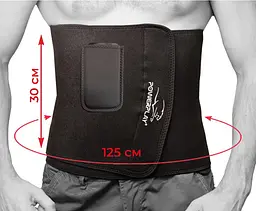 Пояс для схуднення (PP-4301) PowerPlay 125х30 см fit0007394 - мініатюра 2