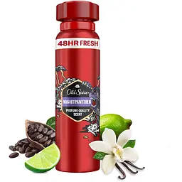 Аерозольний дезодорант Old Spice Night Panther 150 мл - мініатюра 7