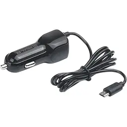 Автомобільний зарядний пристрій Real-El CA-15 (2USB, 2.1A) Black + кабель microUSB - мініатюра 7