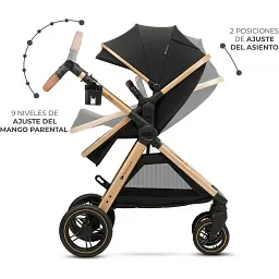 Універсальна коляска 2 в 1 Kinderkraft Esme Black (KSESME00BLK2000) - мініатюра 4