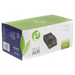 Стабілізатор напруги EnerGenie EG-AVR-E1000-01 1000VA (EG-AVR-E1000-01) - мініатюра 2