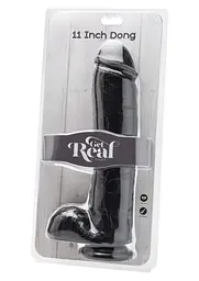 Фалоімітатор Get Real 11 Inch Dong 29 см чорний - мініатюра 2