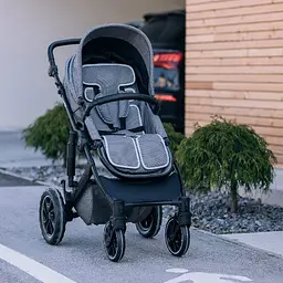Підкладка для коляски та автокрісла FreeON, grey-white (48716) - мініатюра 2