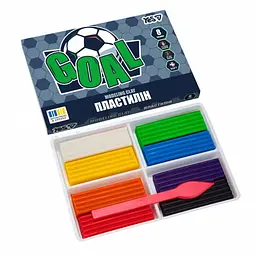 Пластилін Yes 8 кольорів 160 г "Football" для творчості дітей (540712)