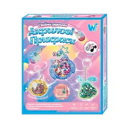 Набір для творчості Акрилові прикраси WToys 17947 інструкція, від 6 років