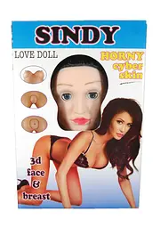 Надувна секс лялька з вібрацією Sindy 3D - мініатюра 9